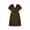 Green, variant on Womens Fall Dress Womens Plus Size Ruched Wrap Dress Pleated Bodycon Midi Casual Party Dress Fall Dresses Women Purple L