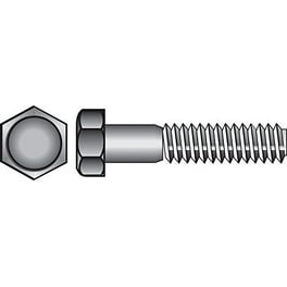 Hillman 1/4 in. D X 1-1/2 in. L Hot Dipped Galvanized Steel Hex Bolt 100 pk Hillman 1/4 in. D X 1-1/2 in. L Hot Dipped Galvanized Steel Hex Bolt 100 pk