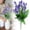 A, variant on 1Bunch Mixed Style Artificial Decorative Flower Bundle Durable Faux Floral Ornament Home Interior Space Hotel Restaurant Wedding Event Living Room Soft Furnishing Decor