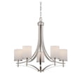 thumbnail image 1 of Savoy House Colton Lustre 5 Lumières en Nickel Satiné, 1 of 1