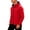 Red, variant on Hooded Outdoor Hiking Jacket Men Hooded Zip Up Windproof Water Resistant Mountain Jacket Red S