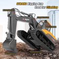 thumbnail image 3 of Excavadora de juguete a control remoto kolegend 3 en 1 a escala 1/14, 3 of 6