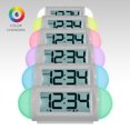Equity by La Crosse 31112 Mood light LED alarm clock with Nature Sounds