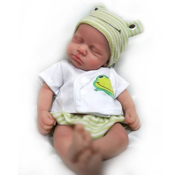 Muñeca de silicona de cuerpo entero Miaio Lulu, 30 cm, 1,1 kg, niña