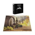thumbnail image 4 of Ambesonne Wine Jigsaw Puzzle, Red and White Wine Taste, Heirloom-Quality Fun Activity for Family Durable Cardboard, 1000 pcs, Brown Pale Green Yellow, 4 of 6