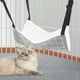 thumbnail image 2 of Cama colgante para gatos, hamaca suave, jaula colgante, hamaca Reversible, hamaca para dormir de animales pequeños, 2 of 5