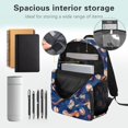 thumbnail image 5 of Aplkyhs Backpack for Girls Boys for Students 6-18 Large Capacity Ergonomic Comfort School Backpack for Elementary Middle High School Daily Use Travel Baseball Print, 5 of 7