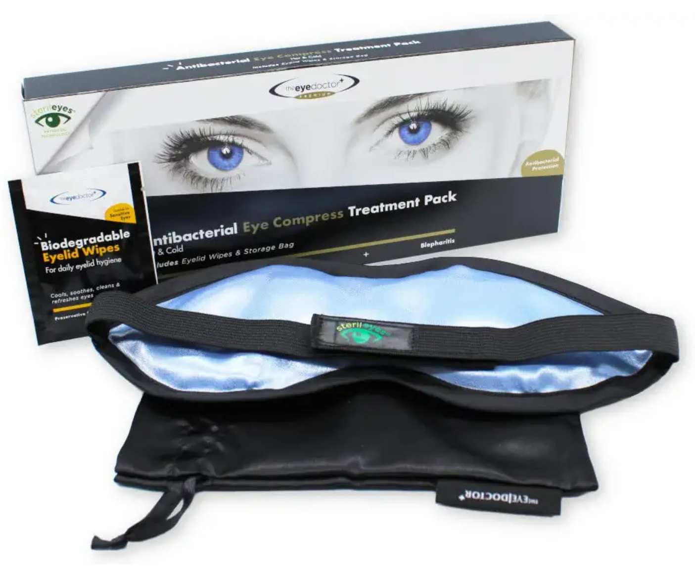 The Eye Doctor Featuring Sterileyes Antibacterial Hot Eye Compress