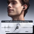 thumbnail image 4 of Wire In Ear Headsets With Mic For Clear Calls Music Streaming Cellphone PC Headsets with Microphone 3.5mm, 4 of 8
