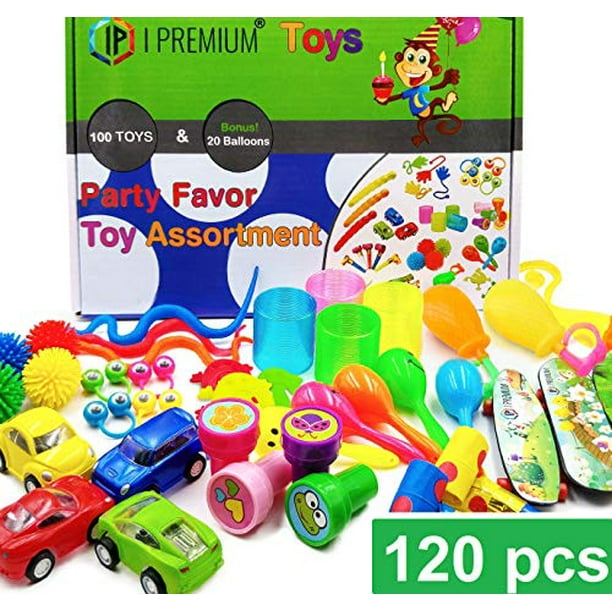 120 Pcs Toy Assortment, Party Favors For Kids