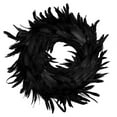 thumbnail image 2 of 15.7in Natural Wreath Front Door Black Wreath Scene Party for Porch Mantel Window Wall Indoor Outdoor Decoration, 2 of 9
