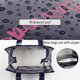 thumbnail image 3 of New fashion jelly handbag women eco-friendly flower tote shopping bag reusable waterproof PVC shoulder shopping bag_c*, 3 of 5