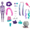 thumbnail image 6 of Barbie Color Reveal Glitter! Hair Swaps Doll, Glittery Purple with 25 Surprises, 6 of 6