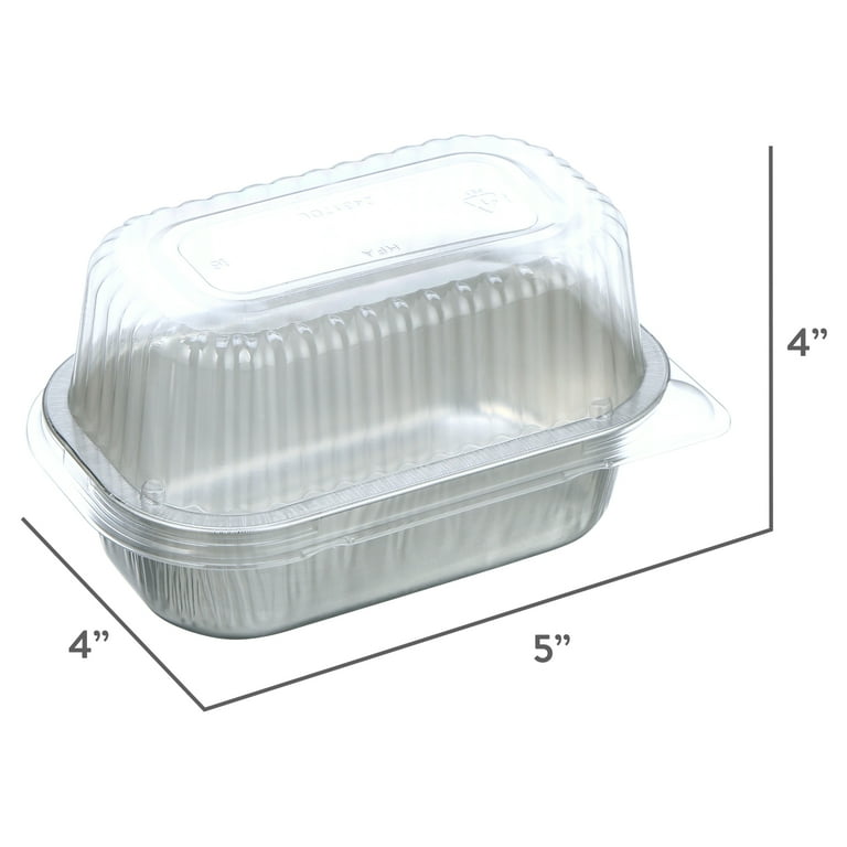 Aluminum loaf pans with lids sales