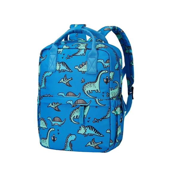 Mochila KingCheer Cute Preescolar para niñas y niños, color azul