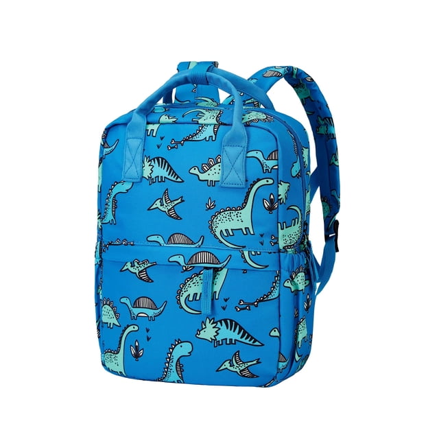 Mochila KingCheer Cute Preescolar para niñas y niños, color azul