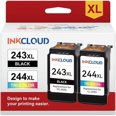 243XL 244XL Ink Cartridge for Canon PG-243 CL-244XL PG-245XL CL-246XL Black Color Combo For Cannon Pixma TS3122 MX490 MX492 TR4522 TR4520 MG2522 MG2922 MG2520 Printer