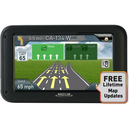 Magellan RoadMate 4.3" Vehicle GPS w/ Lifetime Map Updates, 2220-LM