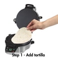 thumbnail image 4 of Hamilton Beach, Silver 25495 Breakfast Burrito Maker, 9.8 x 8.7 x 5.6 inches, 4 of 5