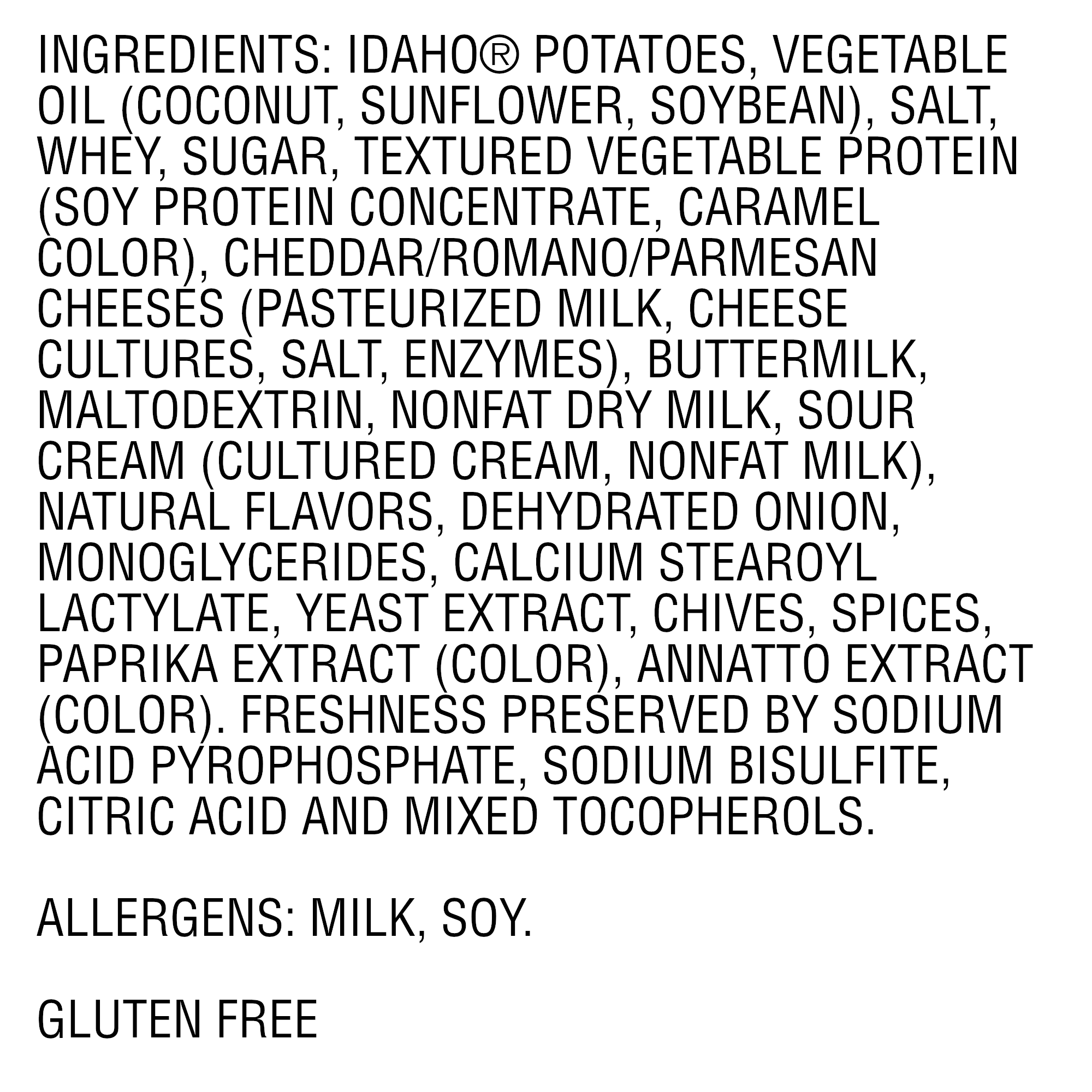(4 pack) Idahoan® Loaded Baked Mashed Potatoes, 1.5 oz Cup