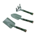 thumbnail image 4 of Juego de 3 miniherramientas de jardinería, herramientas manuales de jardinería, accesorios de trasplante, pala en miniatura para plantas en macetas Verde, 4 of 8
