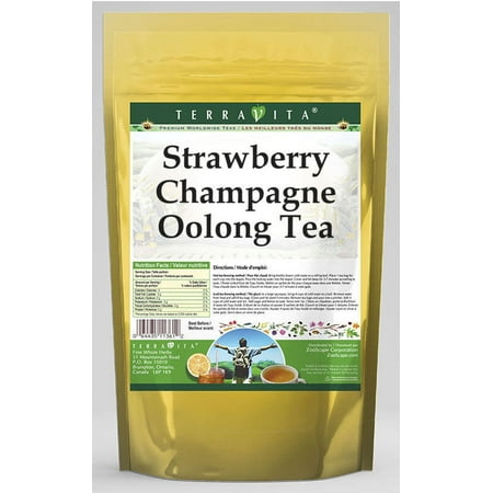 Strawberry Champagne Oolong Tea (50 tea bags, ZIN: (Best Champagne Under 50 Dollars)