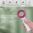 thumbnail image 3 of FIEWESEY handheld bladeless cooling fan portable usb charging mini air cooler rechargable 3 Gear New for Home Office (White), 3 of 6