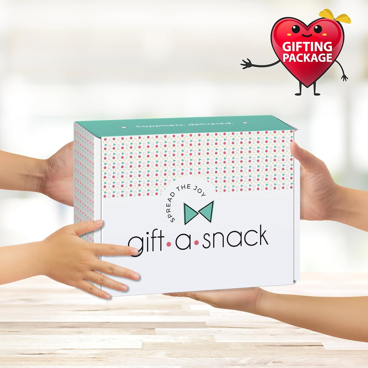 Gift A Snack Premium Snack Variety Pack Gift Box (42 Count) Chips, Cookies, Candy, Crackers - Snack Box Gift Basket