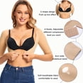thumbnail image 4 of MANIFIQUE Upper Arm Shaper for Women Faja Post Surgery Slimming Compression Half Sleeves Shapewear Tops, 4 of 6