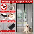 thumbnail image 2 of Mosquito Door Net Mesh Screen Bug Pet Patio Hands Free Magnetic Magic Closer Usa, 2 of 6