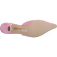 thumbnail image 4 of Sam Edelman Brit Pink Blossom Kitten Heel Slip On Pointed Toe Dress Pumps (Pink Blossom, 9), 4 of 6