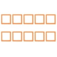 thumbnail image 2 of Neinkie 10Pcs Earrings Storage Box Multi-purpose Anti-oxidation Mini 3D Floating Picture Frame Jewelry Stone Presentation Case for Daily Use, 2 of 9