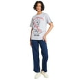 thumbnail image 2 of Mickey Mouse Juniors’ Graphic Tee with Embroidery, Sizes XS-3XL, 2 of 4