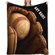 thumbnail image 1 of LHSHID Baseball Blanket Personalized Name Blanket for Kids Adults Custom Baseball Blankets with Name Sports Customized Throw Blanket for Boys Mens Gifts 30"x40", 1 of 7