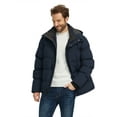 thumbnail image 5 of Wantdo Men's Plus Size Winter Jacket Insulated Winter Coat Stylish Puffy Jacket Navy 2XL, 5 of 10