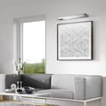 thumbnail image 6 of WAC Lighting Lune 27" LED 3000K Adjustable Aluminum Picture Light in Chrome, 6 of 6
