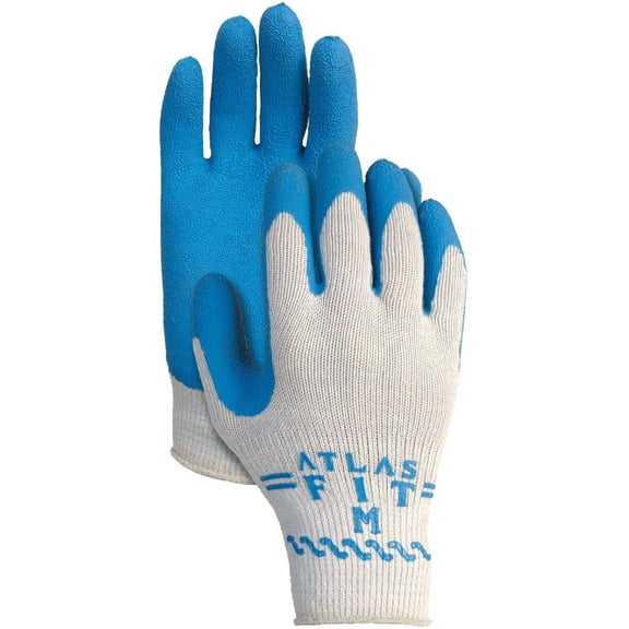 Showa Atlas Men's Medium Rubber Coated Glove 300M-08.RT