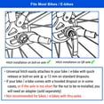 thumbnail image 2 of DOGGYHUT Premium Large Pet Bike Bicycle Trailer & Stroller 2 in 1 for Middium-sized Dogs, Low Center of Gravity, Parking Brakes, Easy Folding Frame, Bicycle Carrier, 2 of 8