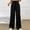 Black, variant on Aloohaidyvio 2024 Summer Pants for Women Plus Size,Fashion Womens Pants Casual Solid Color Straight Wide Leg Trousers
