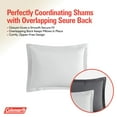thumbnail image 2 of Coleman® 7 Piece Reversible Comforter & Sheet Set, All Season Bedding Set - Full, Silver/Grey, 2 of 3