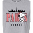 thumbnail image 3 of Peanuts - Belle Paris France - Juniors Cropped Graphic T-Shirt, 3 of 6