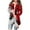 #144-Red, variant on Womens Cardigan Casual Long Sleeve Open Front Button Down Loose Knit Lightweight Fall Sweaters