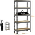 thumbnail image 3 of Industrial Storage Rack Heavy Duty Garage Shelving Units x x cm, 3 of 9