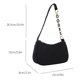 thumbnail image 3 of Bolso vagabundo de moda para mujer, bolso informal con cremallera para la axila, para regalo de cumpleaños (negro) Ndcxsfigh Para Estrenar, 3 of 8