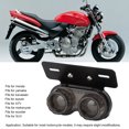 thumbnail image 4 of Motorcycle Rear Light Brake Light Modified Brake Light 12V Round Motorcycle LED Brake Tail Light Rear Lamp Universal Modified Accessory, 4 of 8