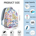 thumbnail image 6 of Paisley Gift Backpack for College Women & Men - Durable School Bookbag, Waterproof Laptop Backpack with Paisley Design, Trendy Campus Bag, 6 of 6