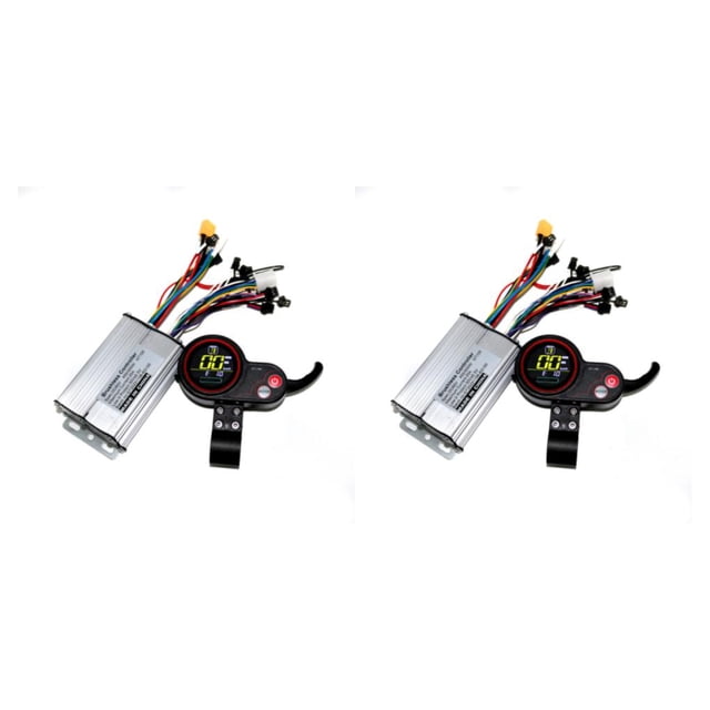 Greeniant Kit de controlador de scooter eléctrico con pantalla LCD - Operación de muy bajo ruido equipada con conector PAS Type3 NO3
