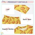 thumbnail image 4 of joogoo Fried Chickens 2 Piece Long Sleeve Tee and Pants Cotton Pajama Set 4T, 4 of 7