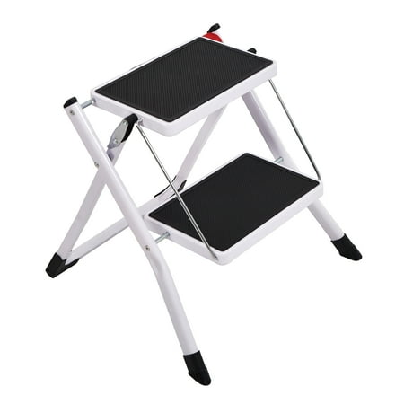 Karmas Product Anti Slip Folding Step Stools Wide Platform Karmas Product Anti Slip Folding Step Stools Wide Platform Ladder 2 For Kitchen Home 220lbs Capacity