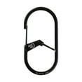 thumbnail image 2 of Nite Ize G-Series Dual Chamber Carabiner - Heavy-Duty Key Organizer Carabiner Clip - Dual Chamber Carabiner with Wire Gate Closure - Black, Size 4 (4 Pack), 2 of 7